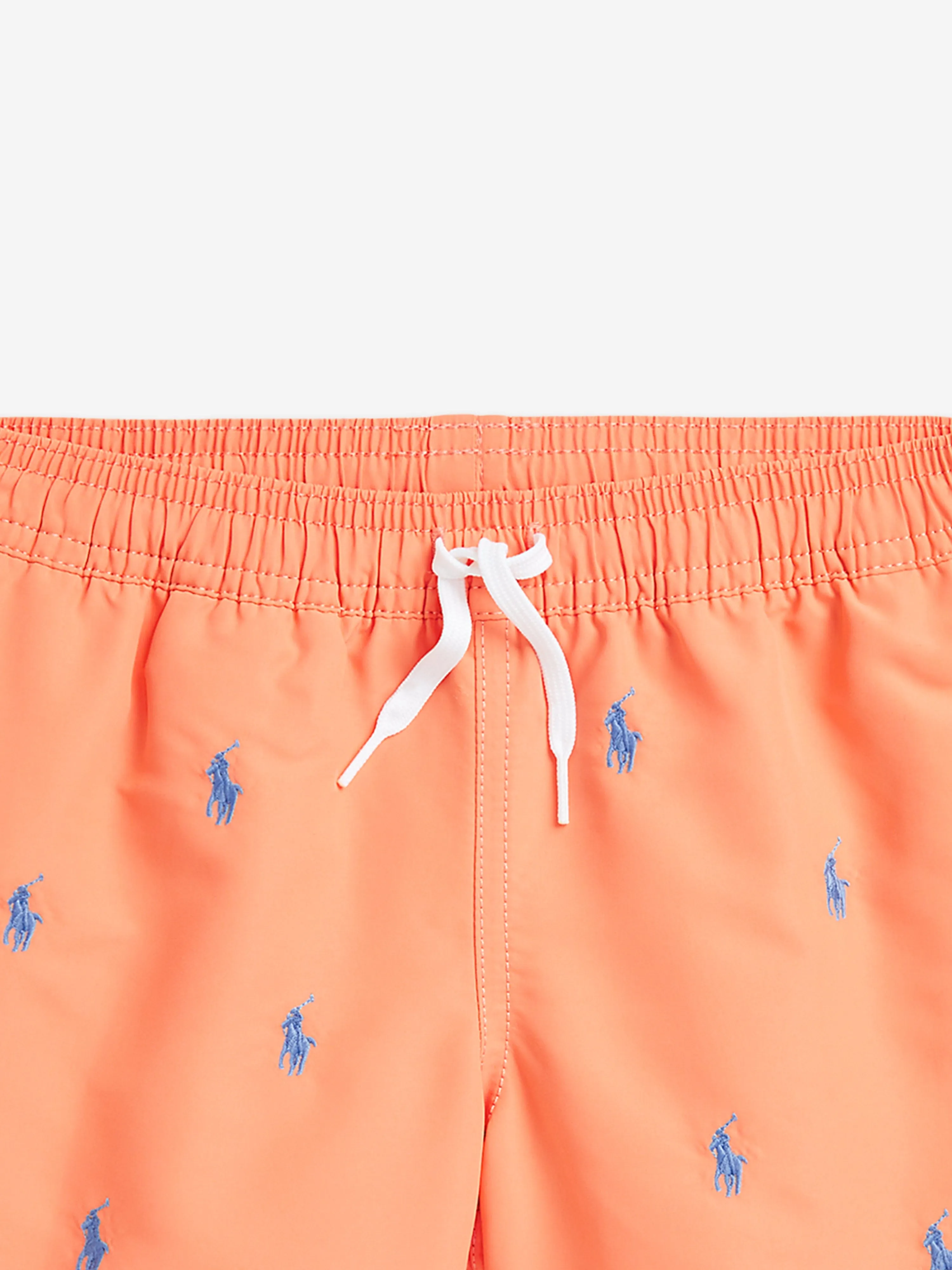 Ralph Lauren Boys Logo Swim Shorts in Orange