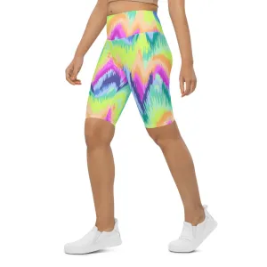 Rave Sound Wave Bike Shorts