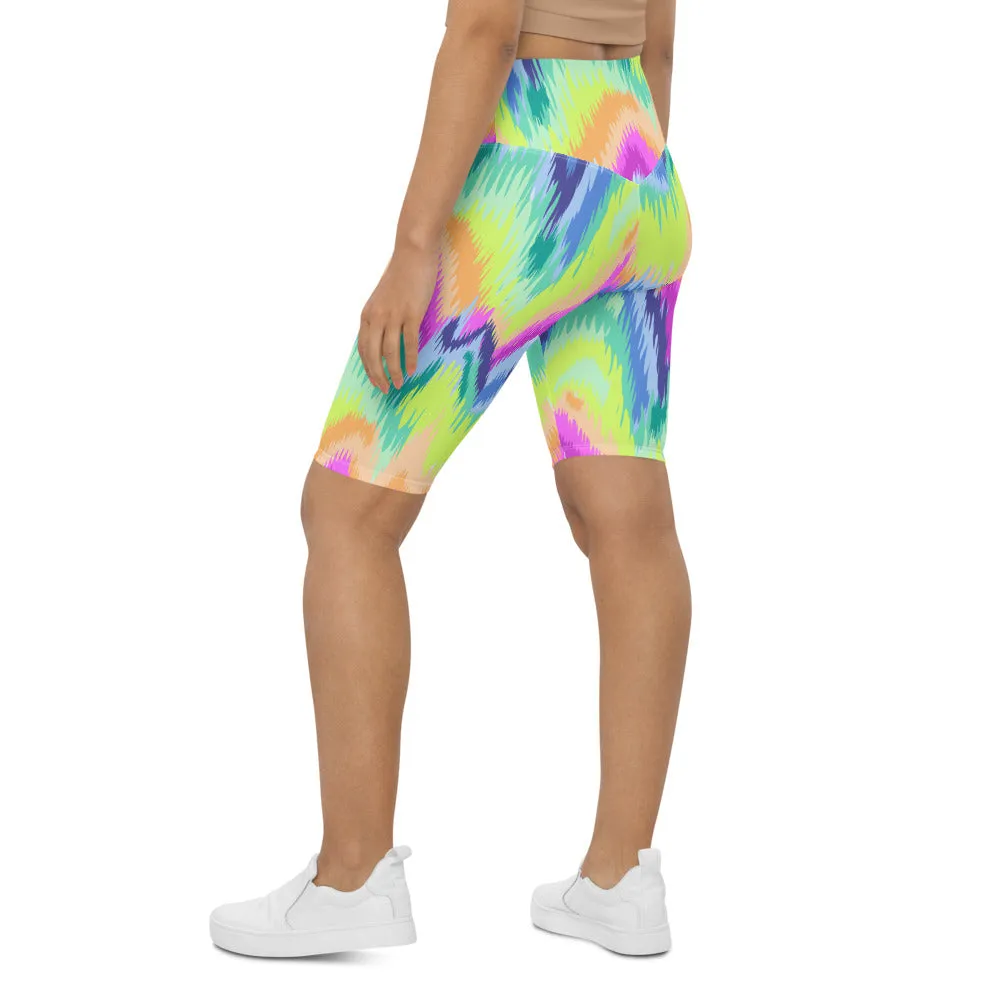 Rave Sound Wave Bike Shorts