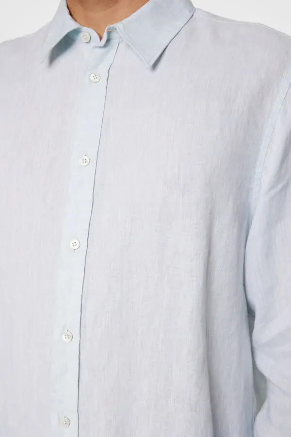 Reg Linen Melange Shirt