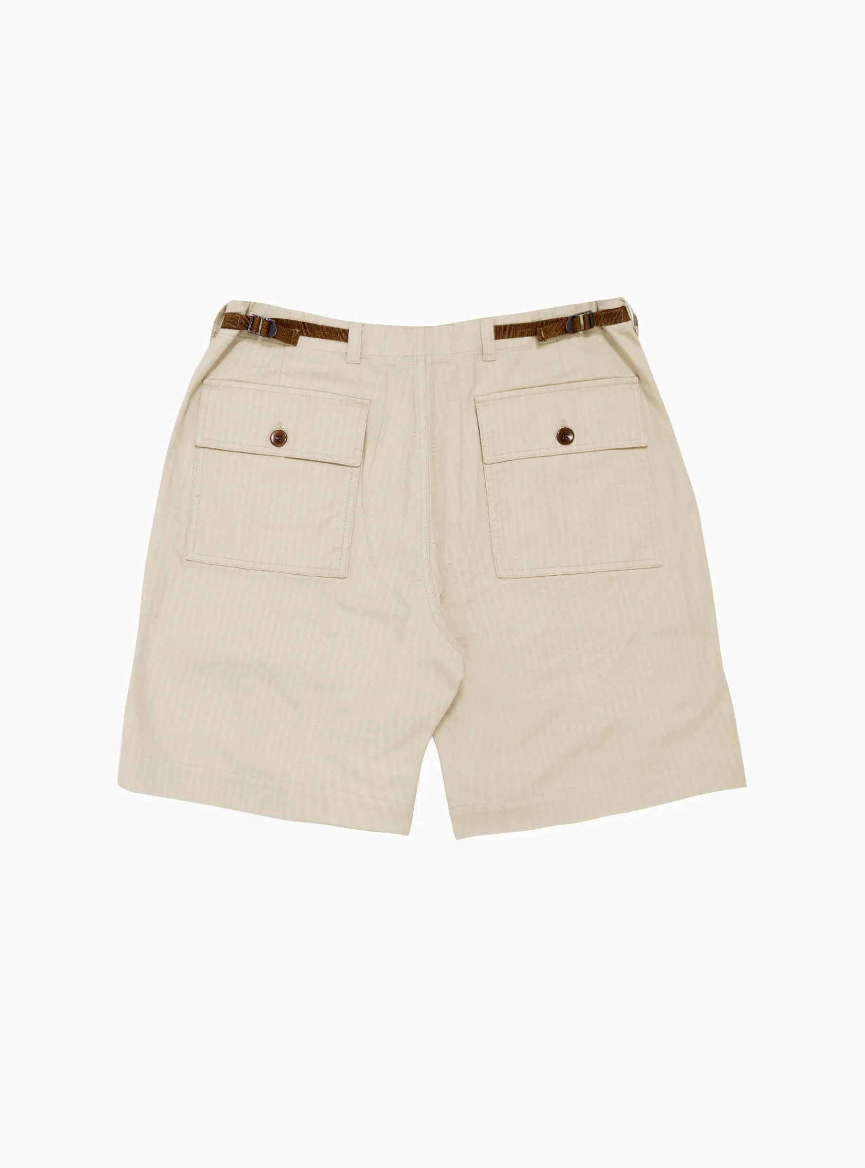 Ruffle Shorts Sand