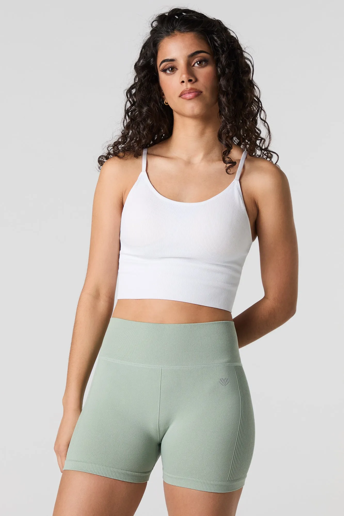 Seamless Ruched Back Biker Short