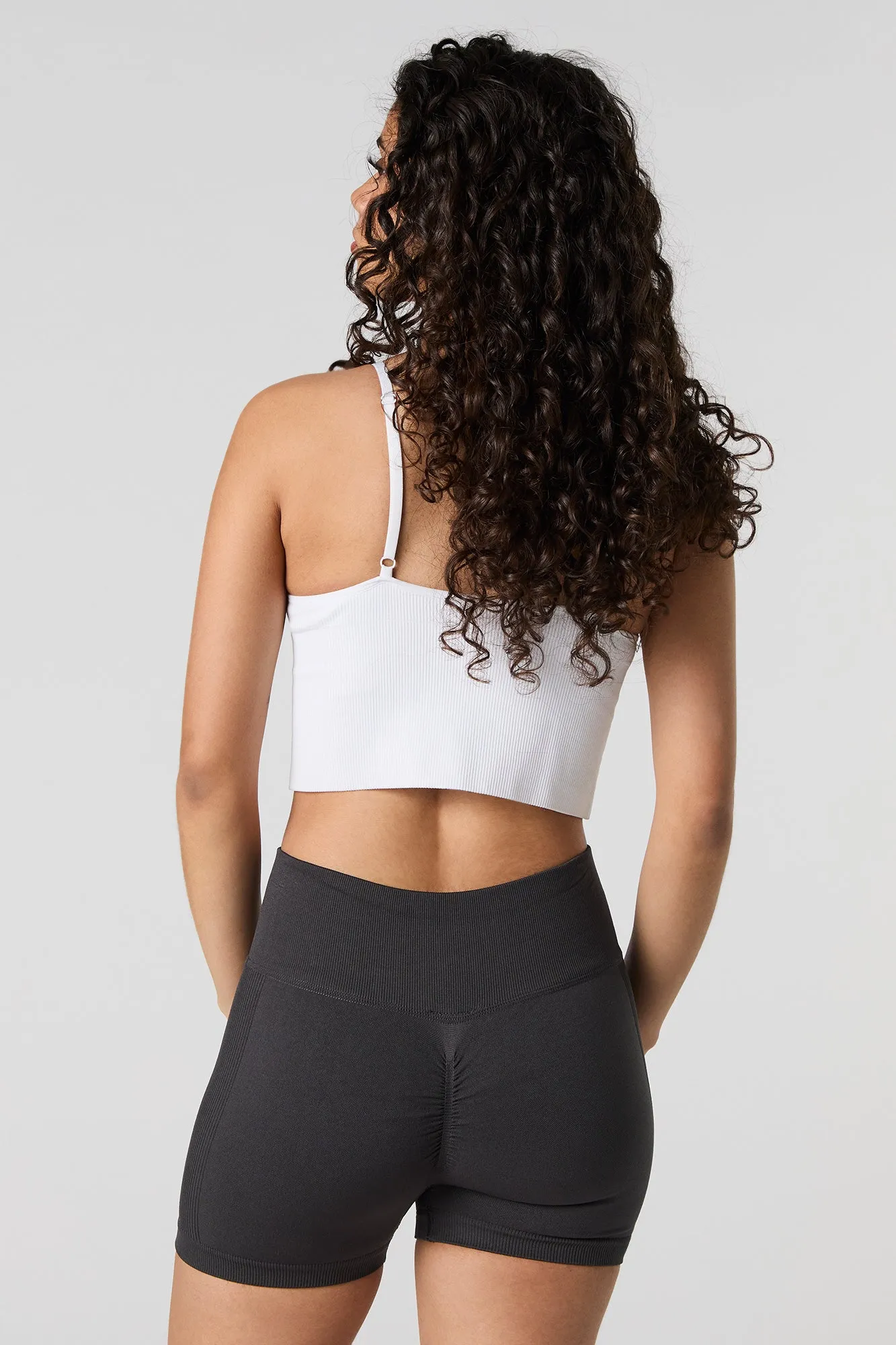 Seamless Ruched Back Biker Short