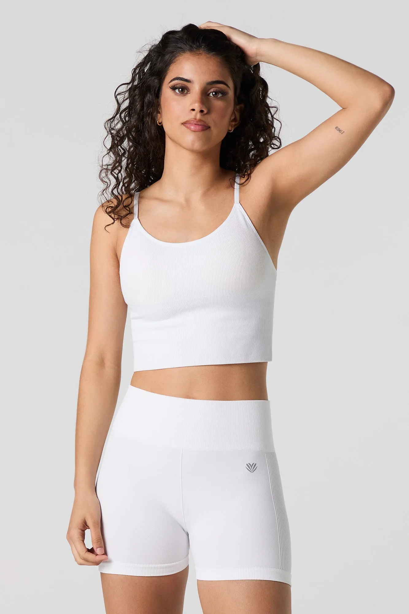 Seamless Ruched Back Biker Short