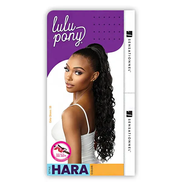 Sensationnel Synthetic Hair Ponytail Lulu Pony 27 Curly Ponytail- Hara