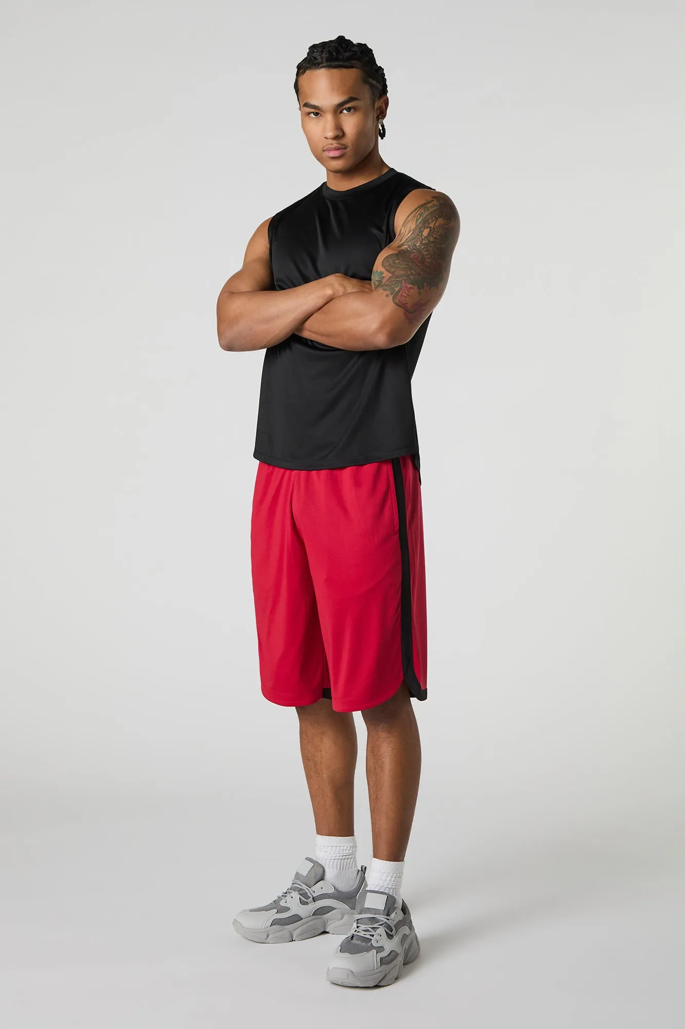 Side Stripe Active Short