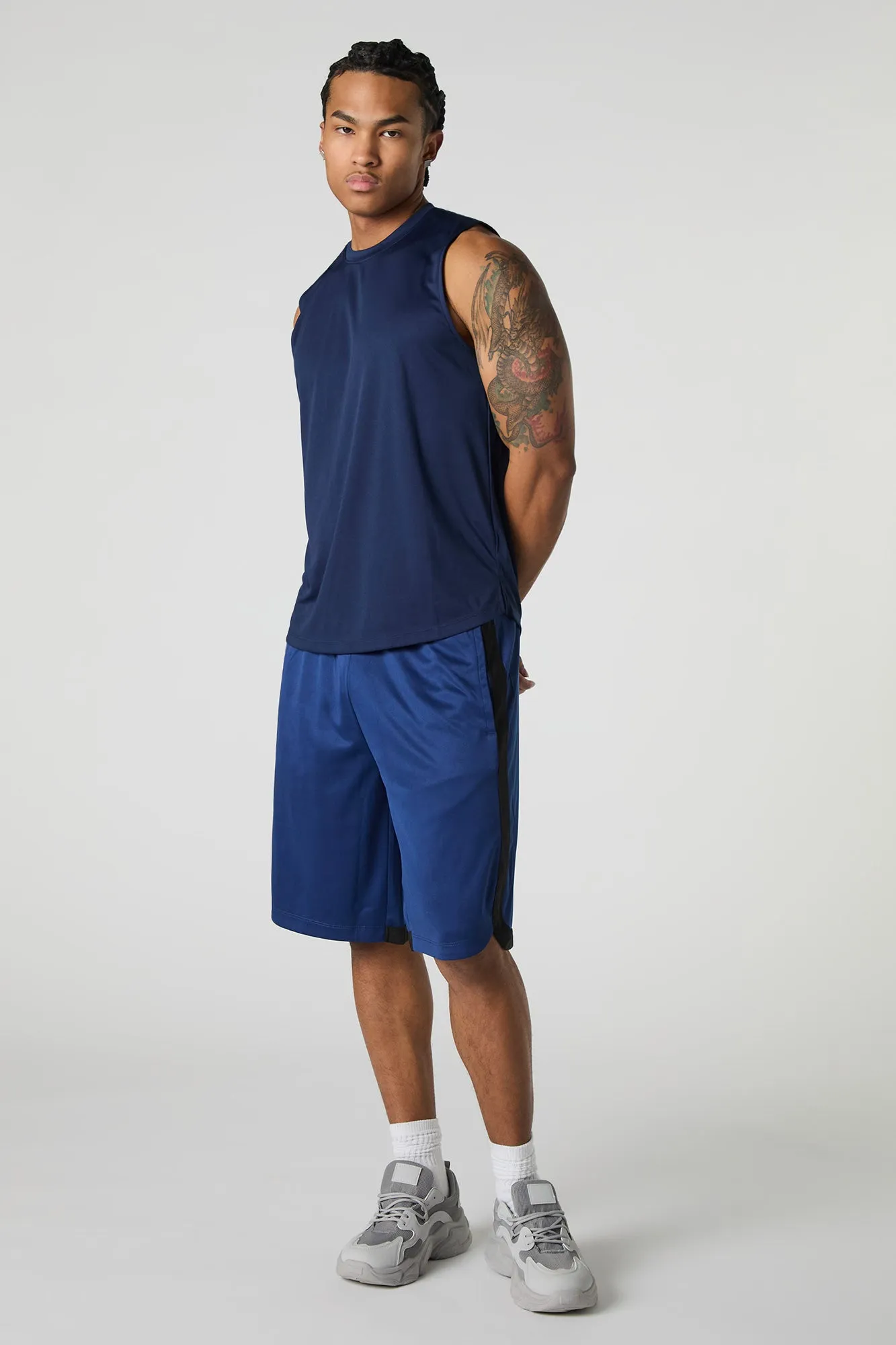 Side Stripe Active Short