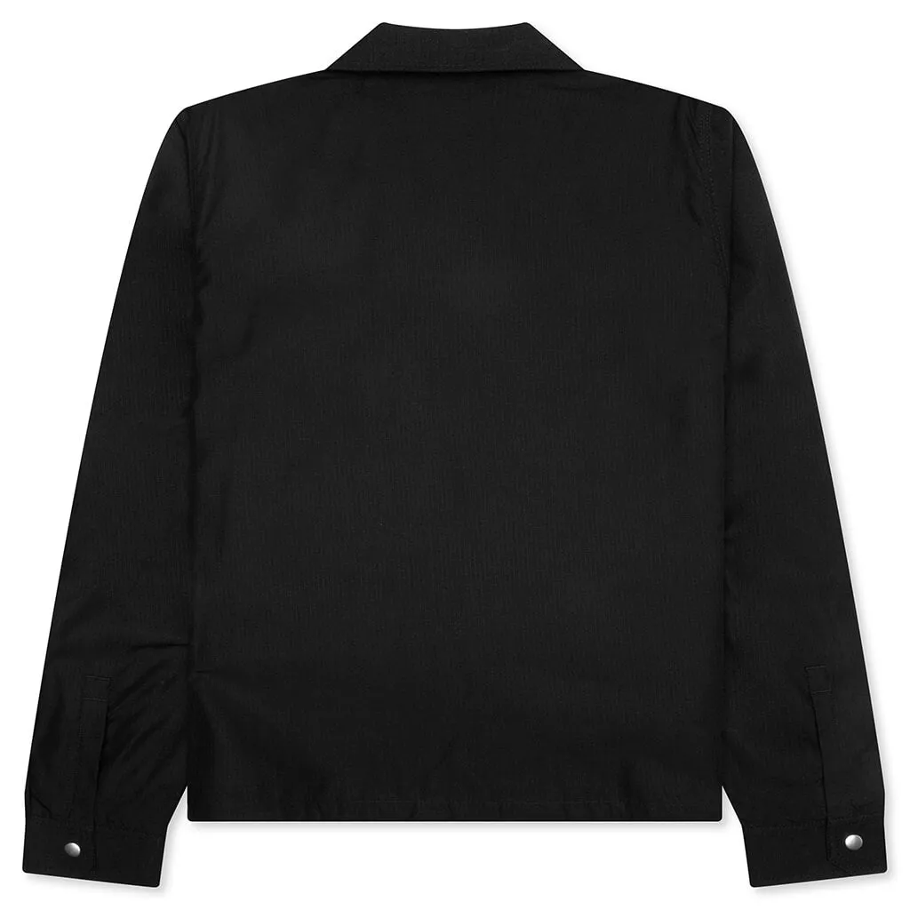 Snapfront Jacket - Black