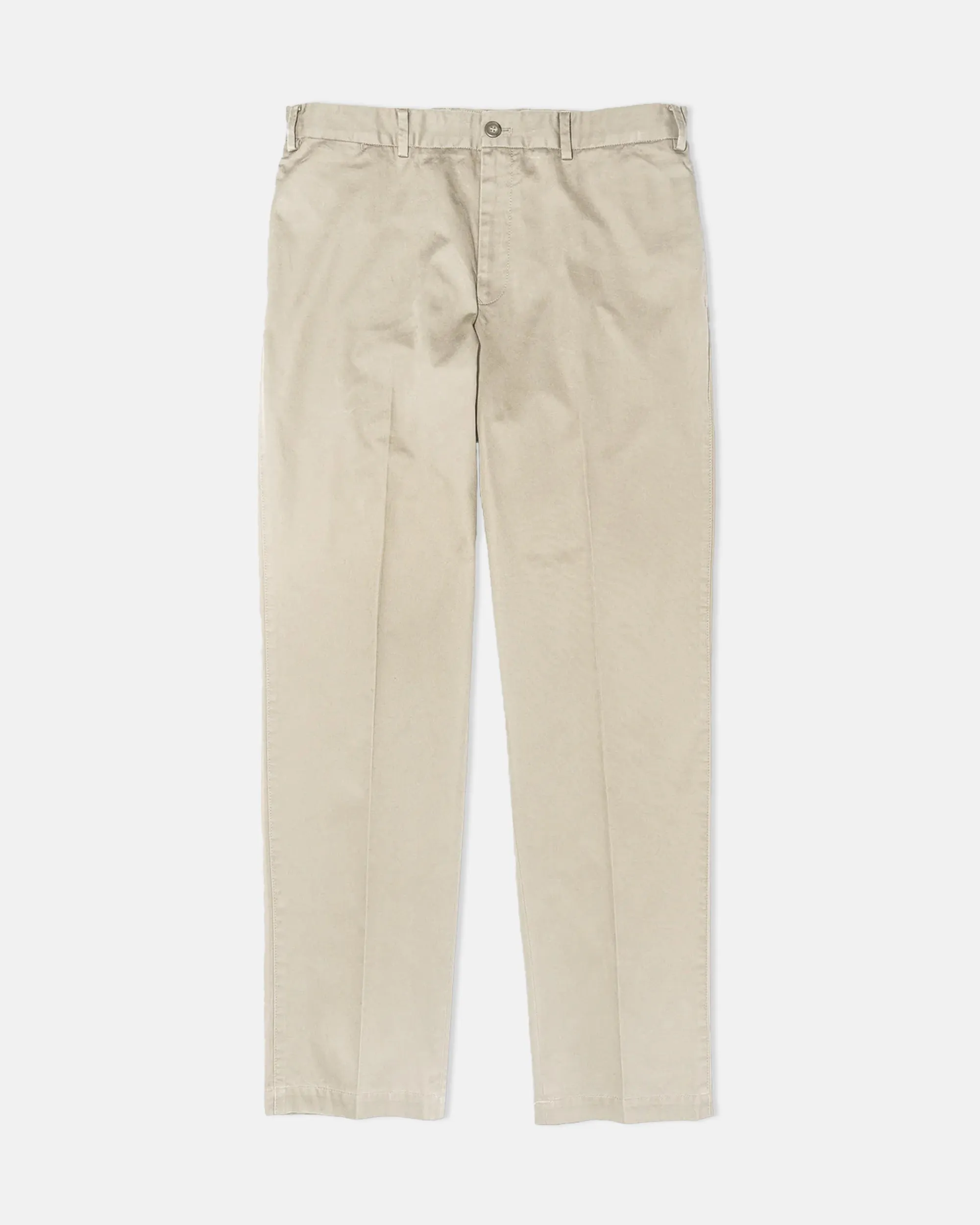 STONE CINCH-BACK COTTON PANTS - TRIM FIT