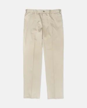 STONE CINCH-BACK COTTON PANTS - TRIM FIT