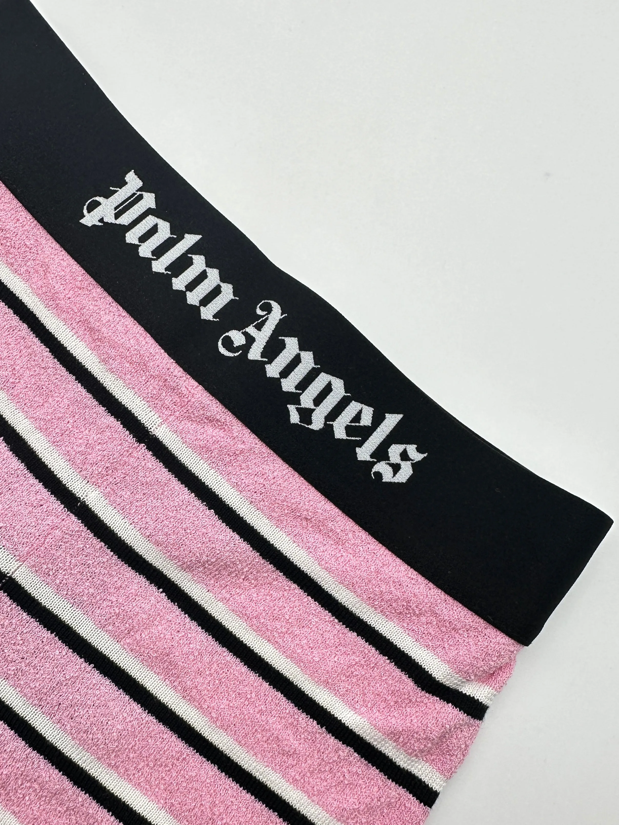 Stripped Knitted Shorts