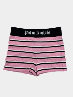 Stripped Knitted Shorts