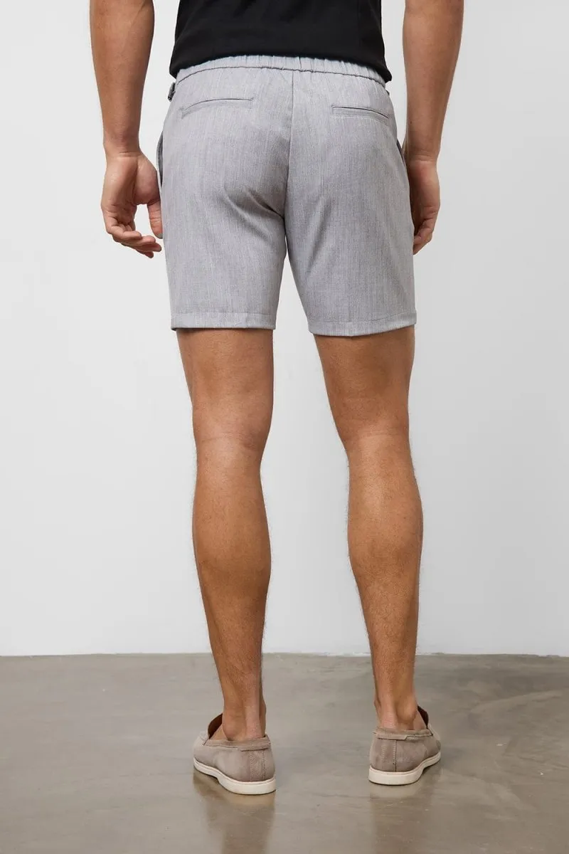 Tailored Shorts in Grey