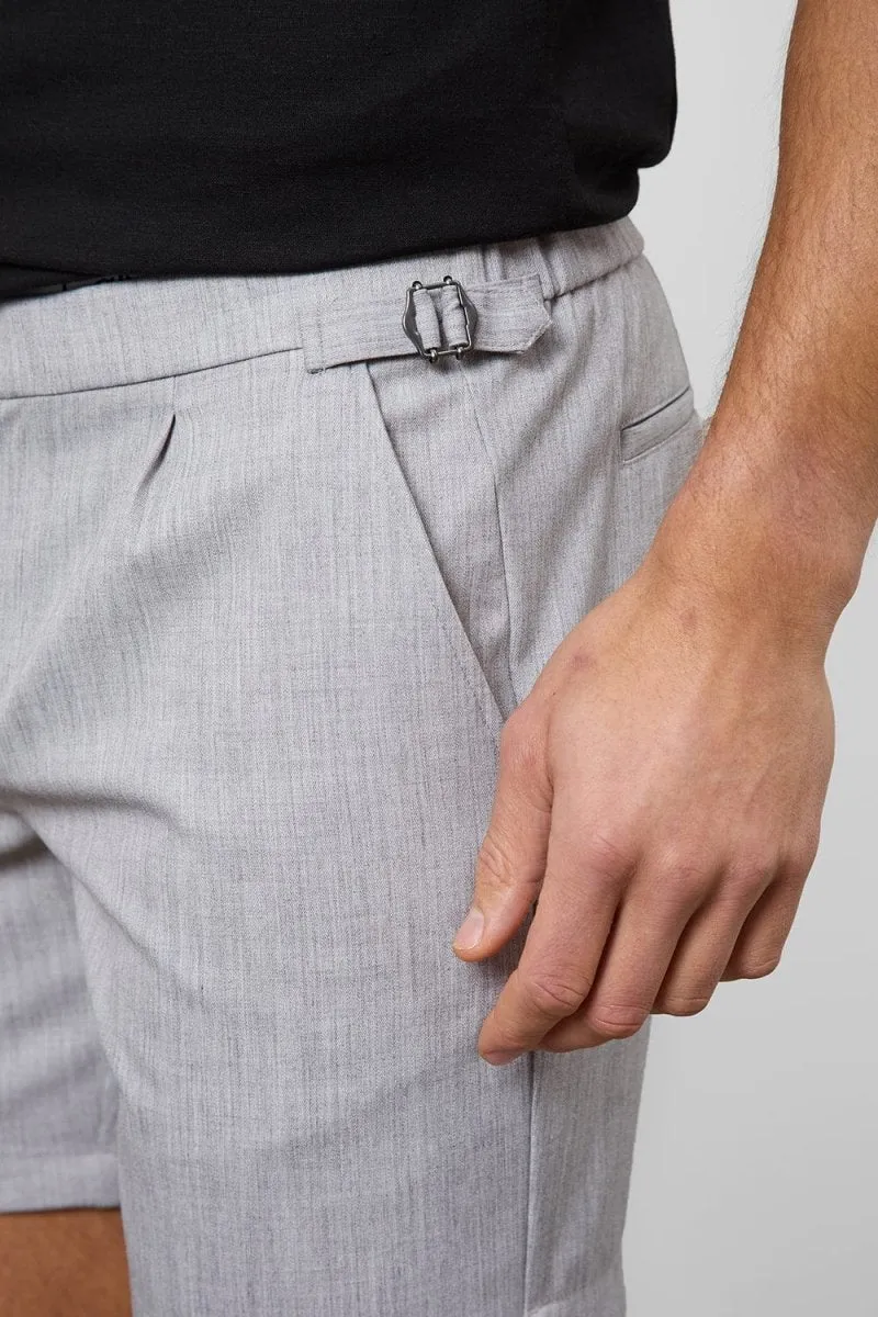 Tailored Shorts in Grey