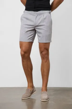 Tailored Shorts in Grey