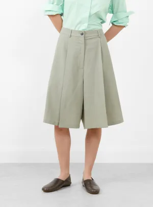 Tailoring Stitch Bermuda Shorts Salvia