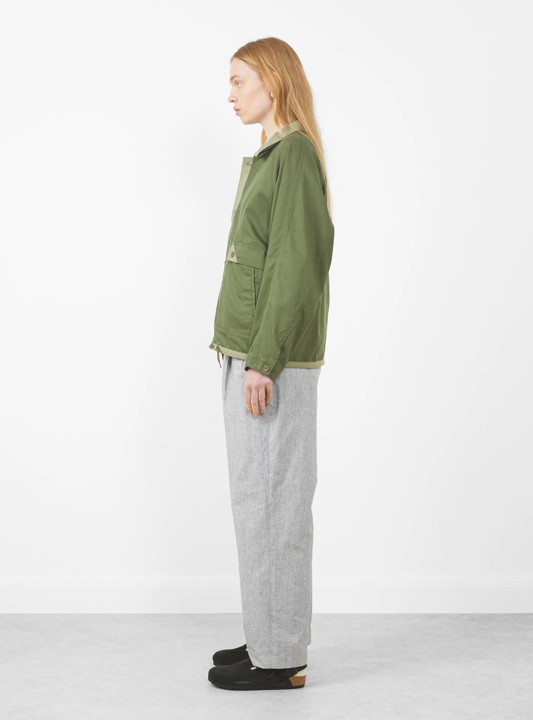 Tencel Cotton Chino Jacket Olive