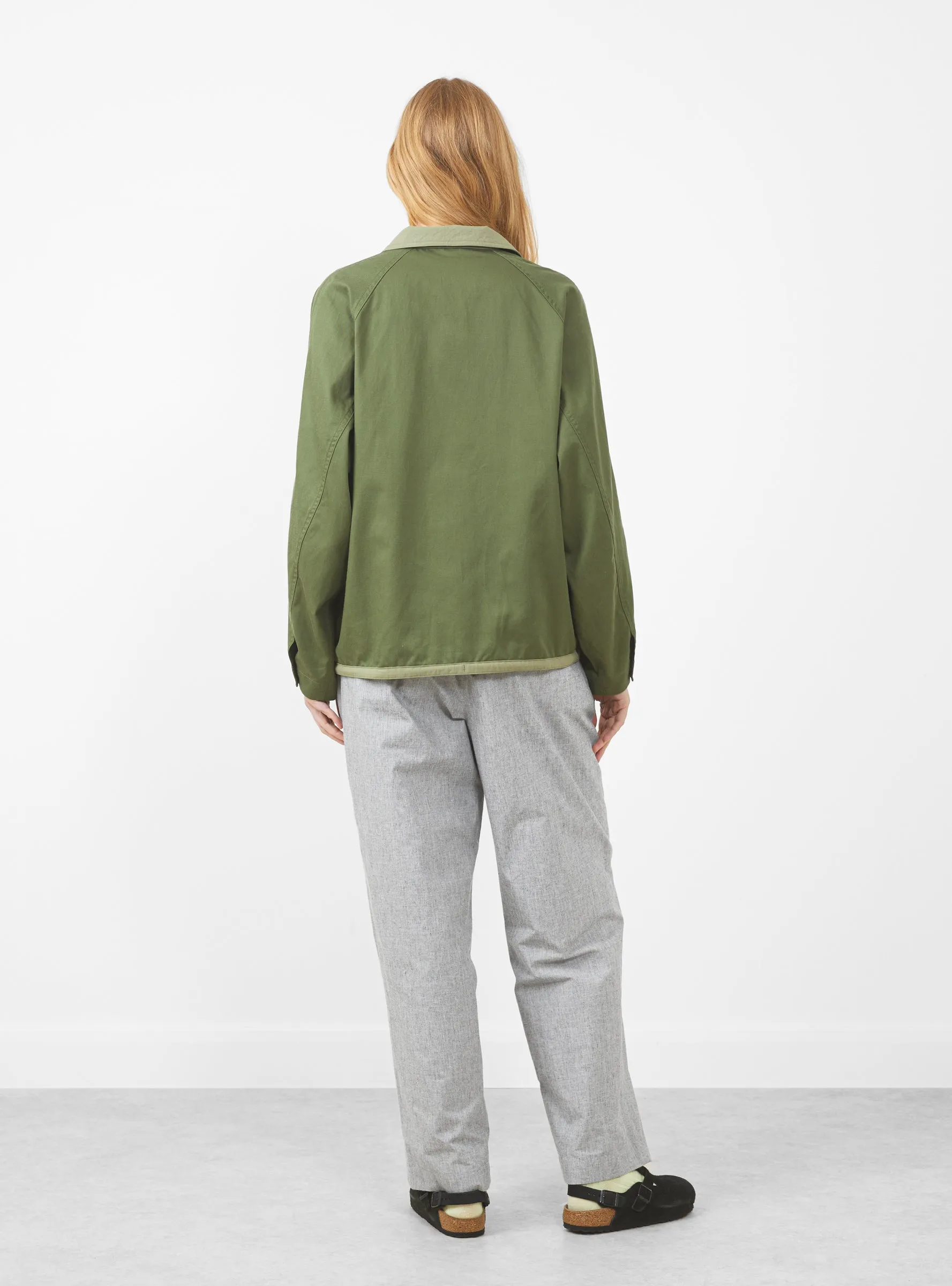 Tencel Cotton Chino Jacket Olive