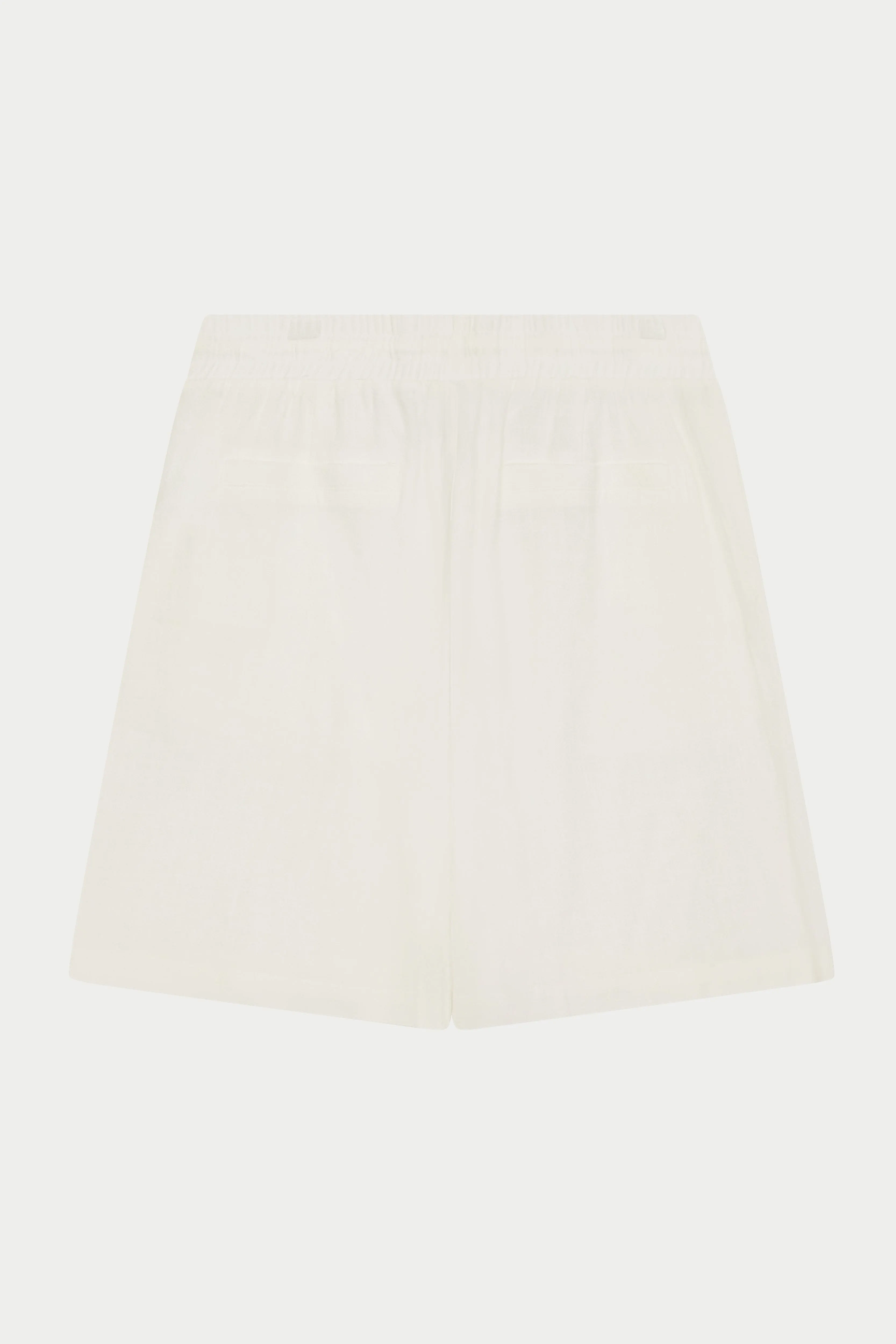 TEXTURED WOVEN SHORTS - WHITE