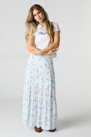 Tiered Maxi Skirt
