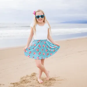 Toddler Skort in Hibiscus