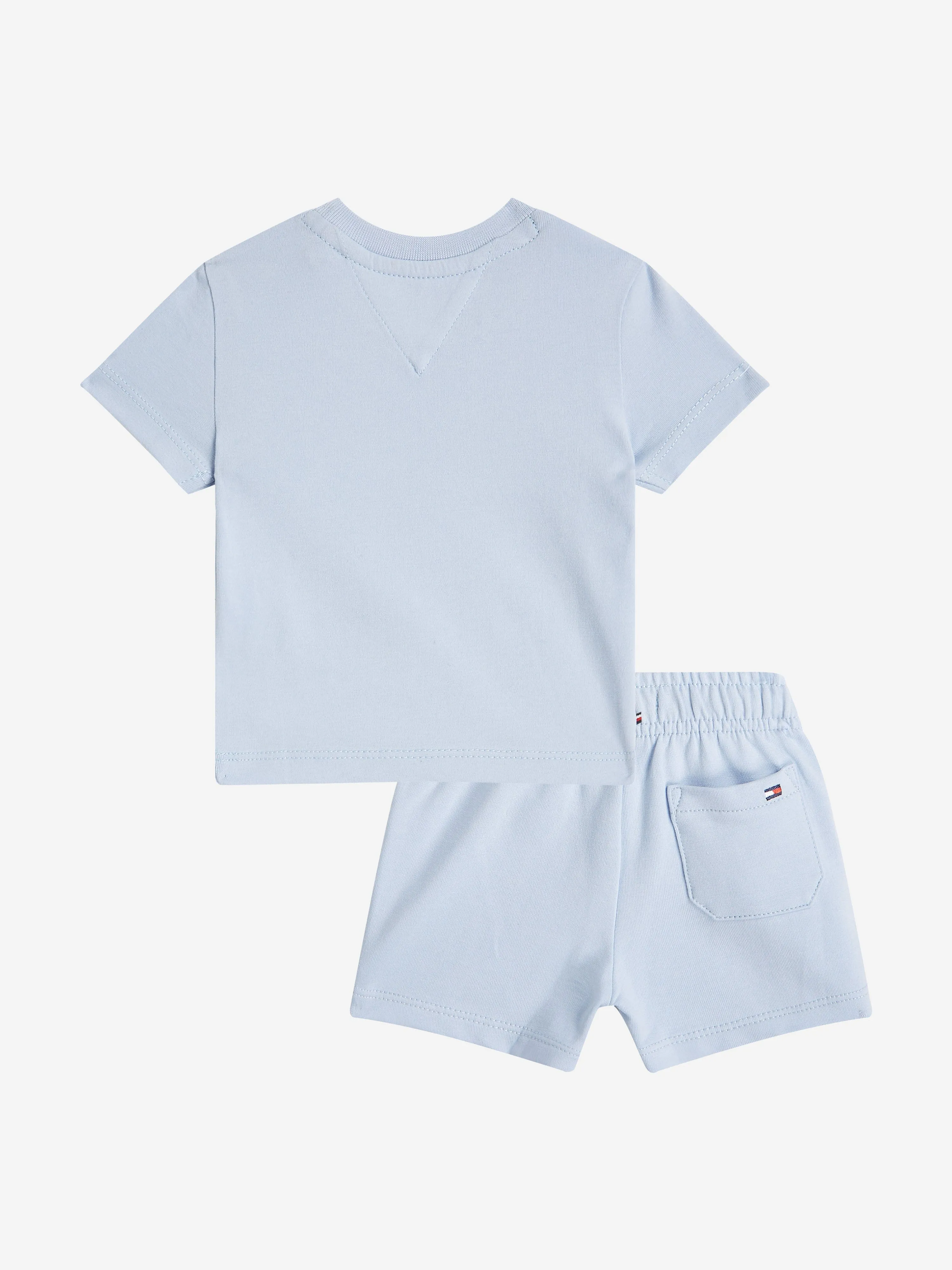 Tommy Hilfiger Baby Boys Monotype T-Shirt and Shorts Set in Blue
