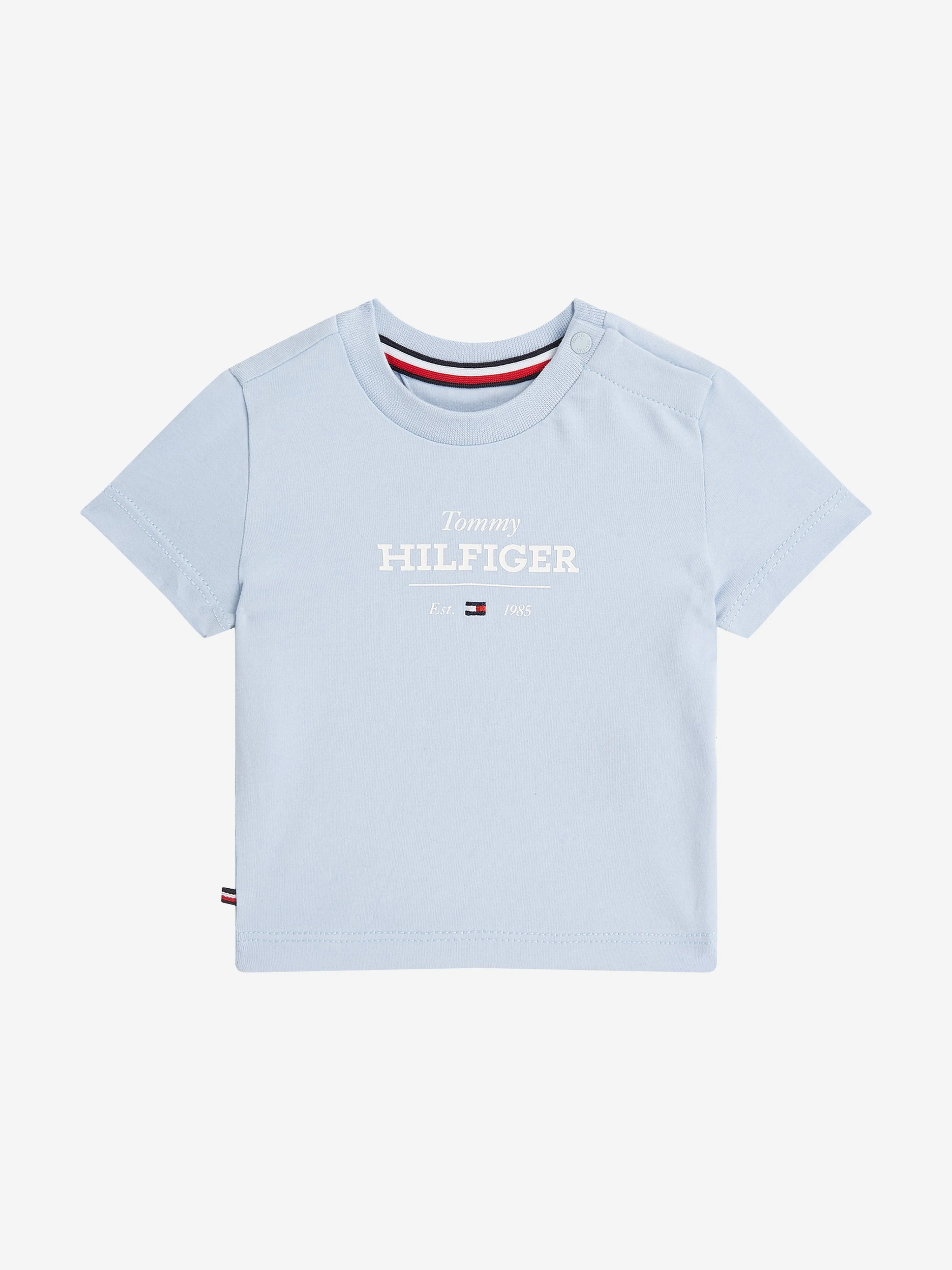 Tommy Hilfiger Baby Boys Monotype T-Shirt and Shorts Set in Blue