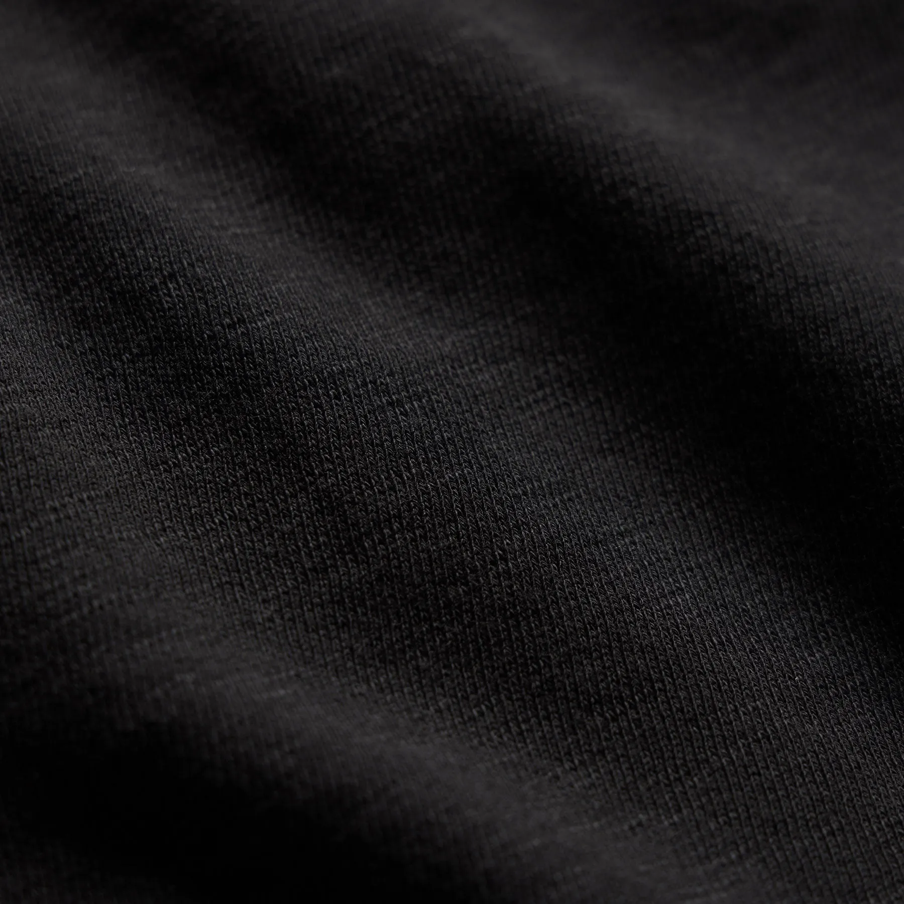 Vintage French Terry Sweat Short - Black