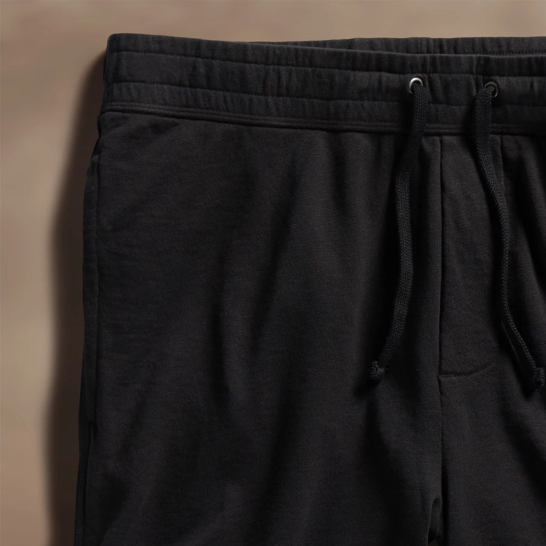 Vintage French Terry Sweat Short - Black
