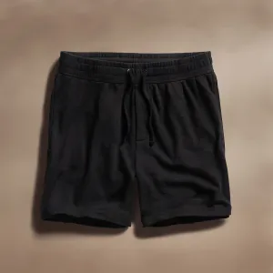 Vintage French Terry Sweat Short - Black