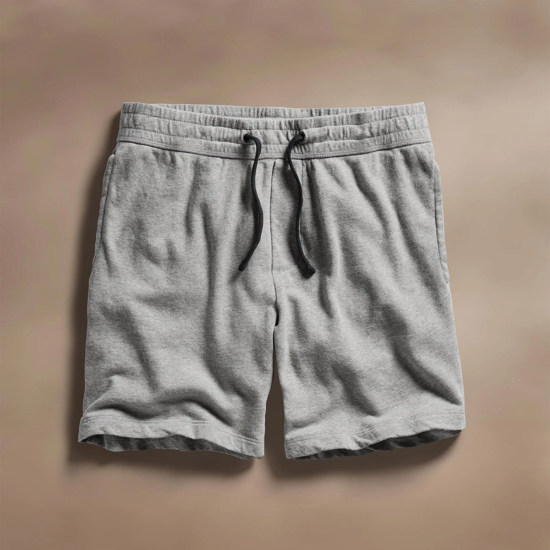 Vintage French Terry Sweat Short - Heather Grey