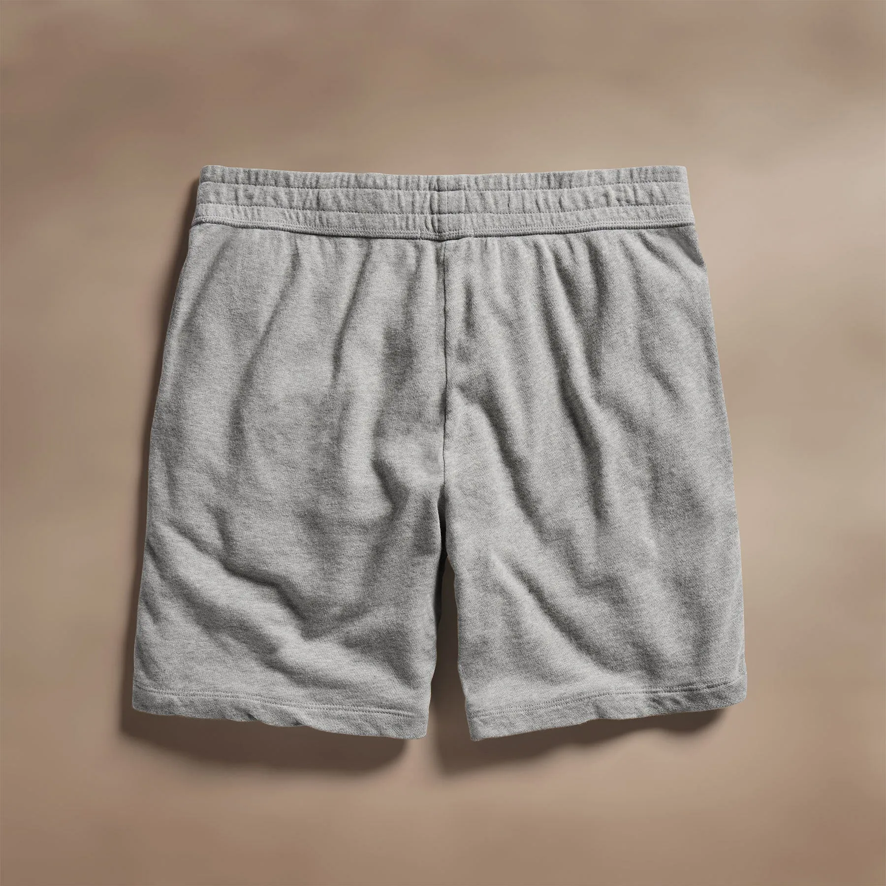 Vintage French Terry Sweat Short - Heather Grey