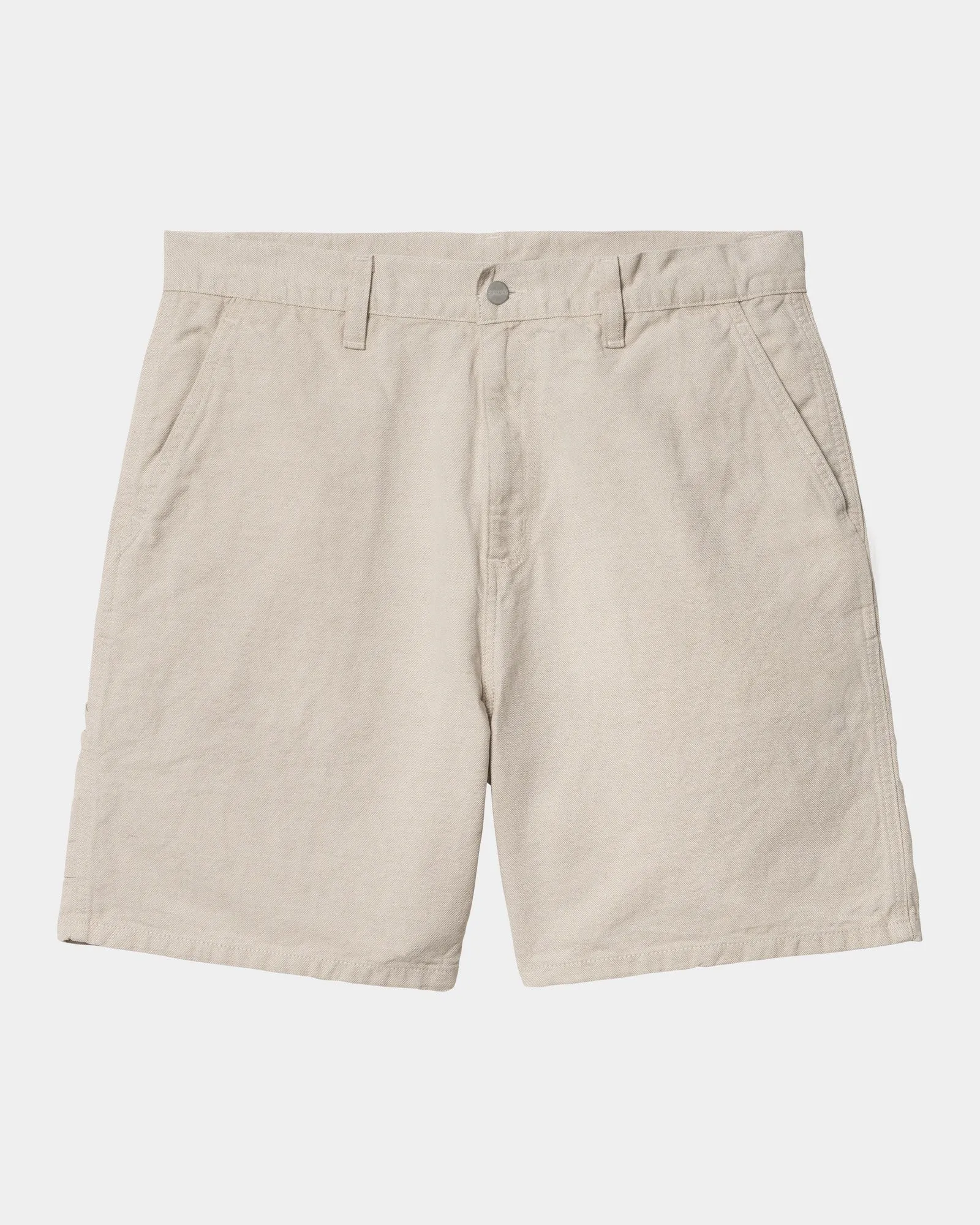 Walter Linen Single Knee Short | Natural
