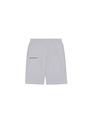 Womens 365 Midweight Long Shorts—grey marl