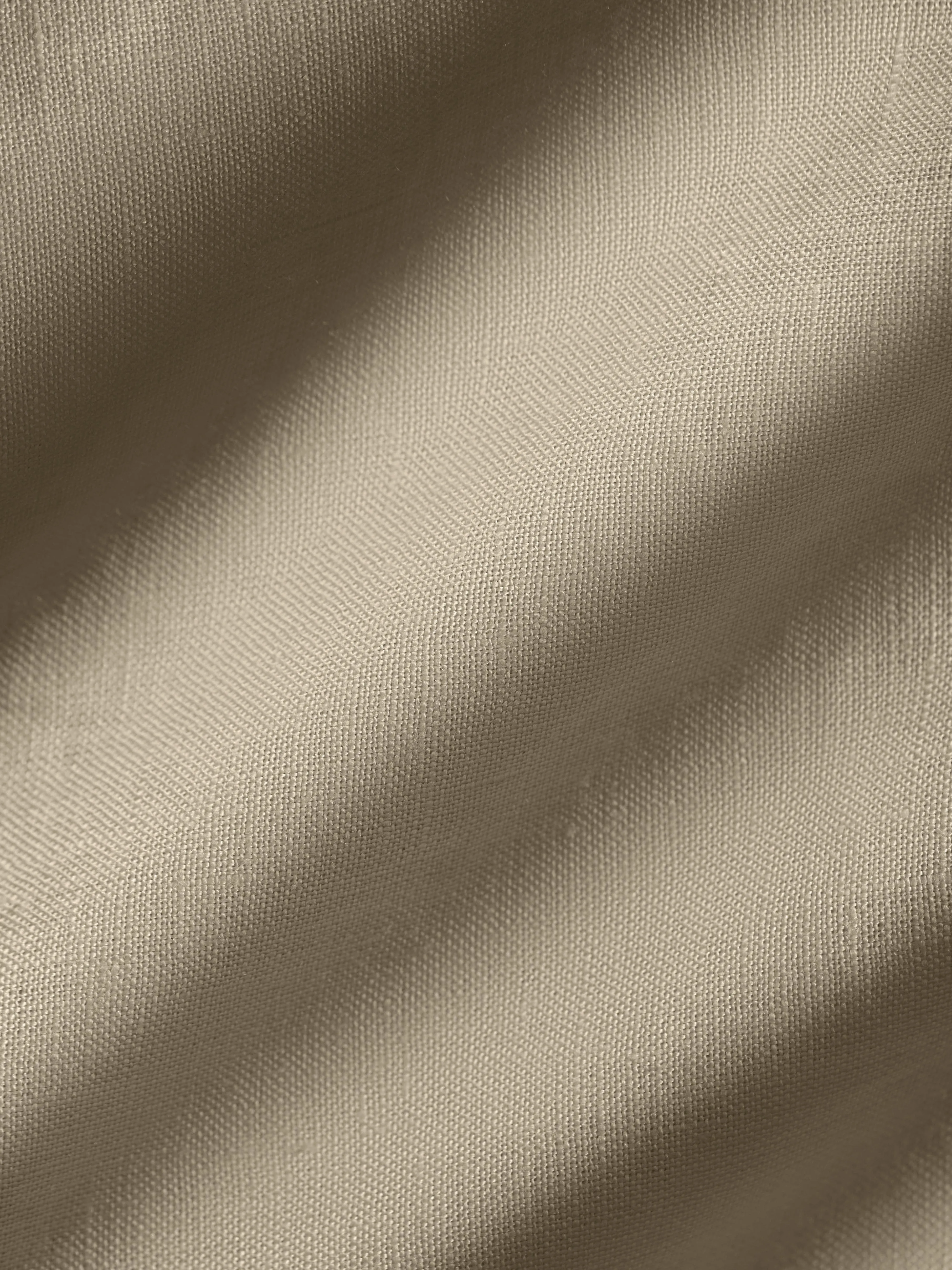 Womens DNA Linen Mid Length Shorts—cliff beige