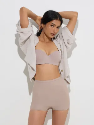 Wunderlove Light Beige Shapewear Cooling Shorts