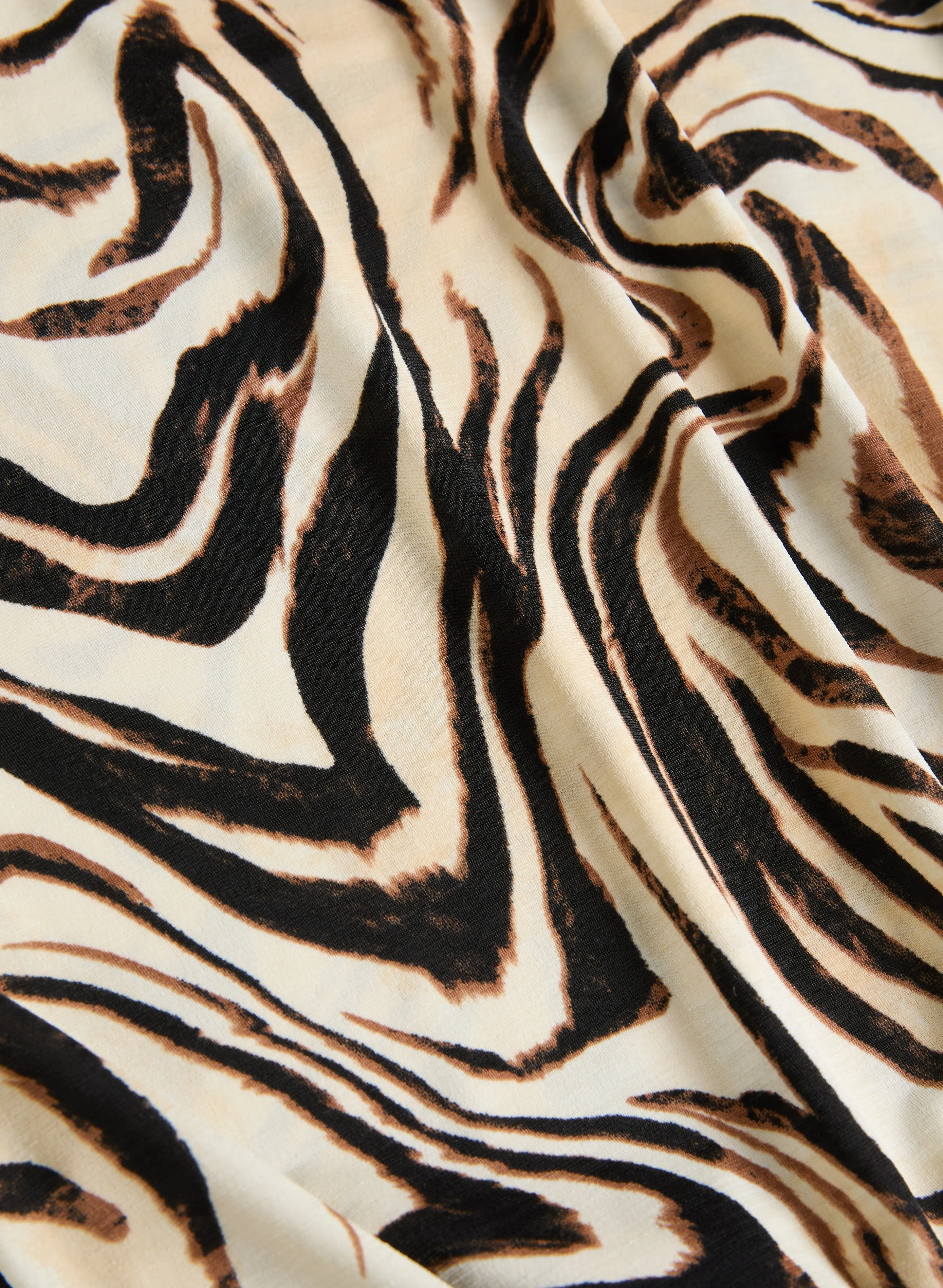 Zebra Print Top