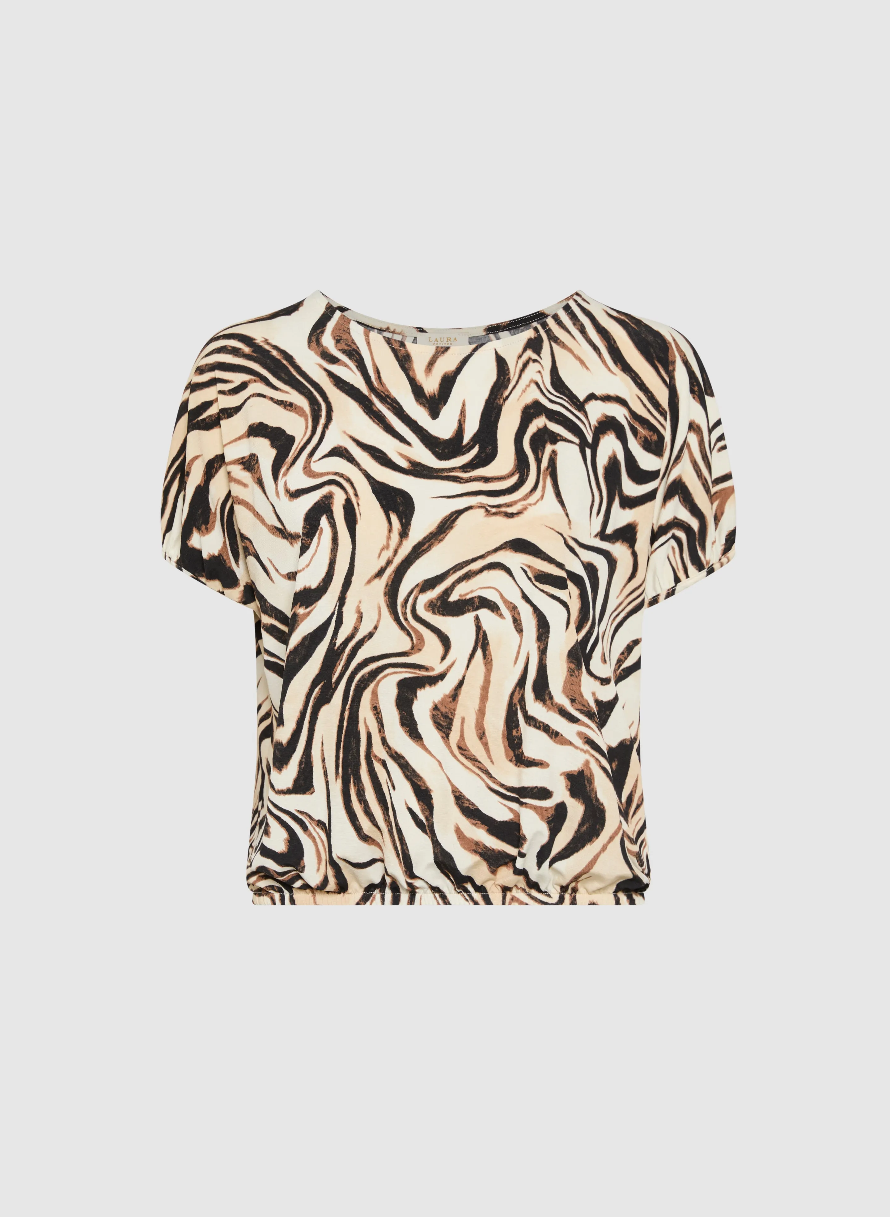 Zebra Print Top