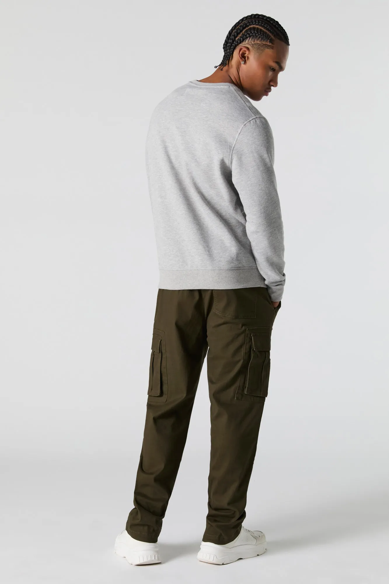 Zip Pocket Drawstring Cargo Pant